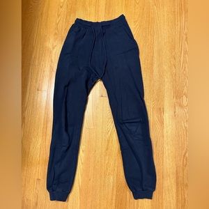 Navy joggers